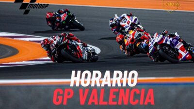 horarios y donde ver el GP de Valencia de MotoGP